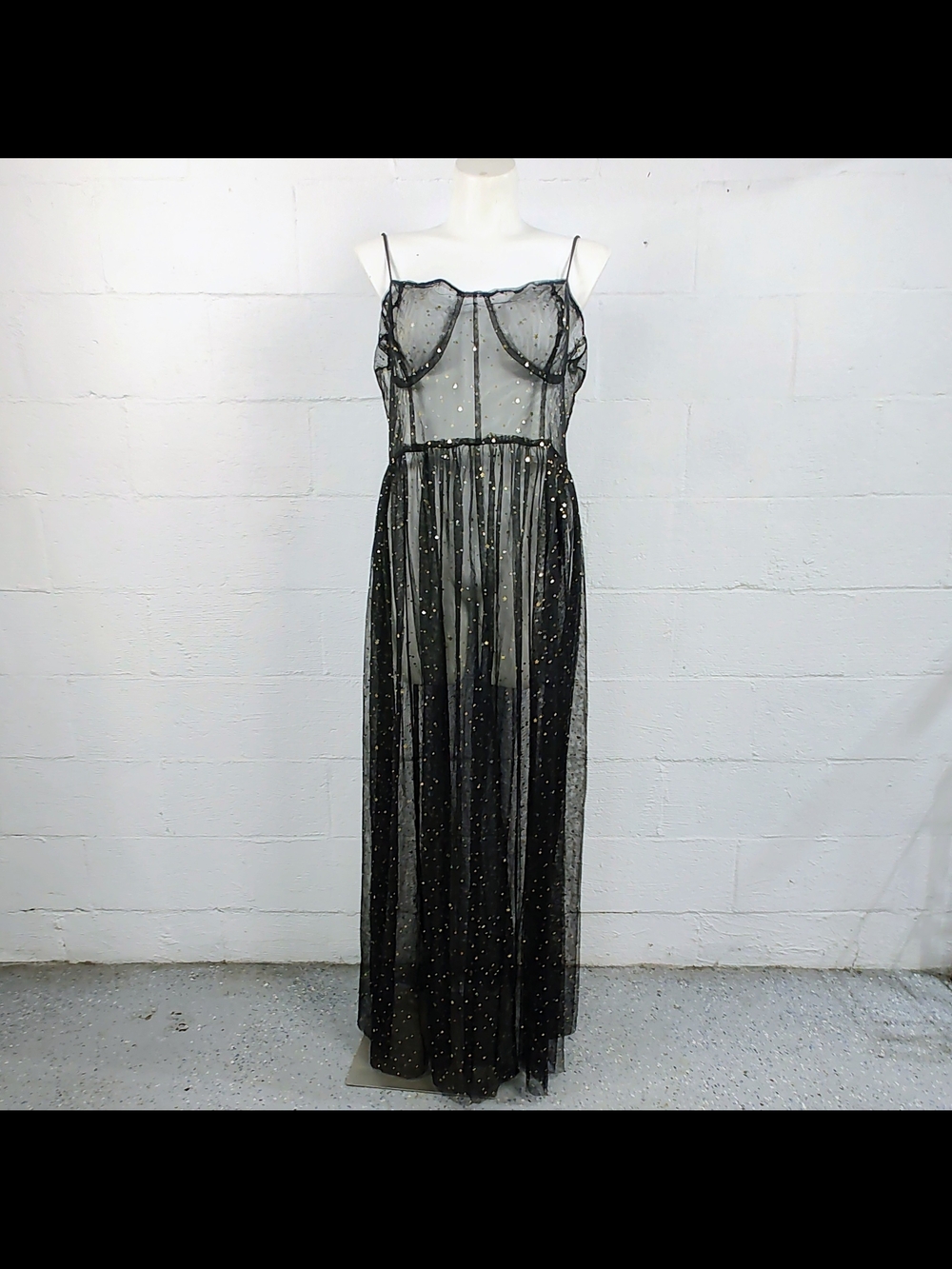 Showpo Stunning View Bodice Sheer Maxi Dress - Picture 4 of 9